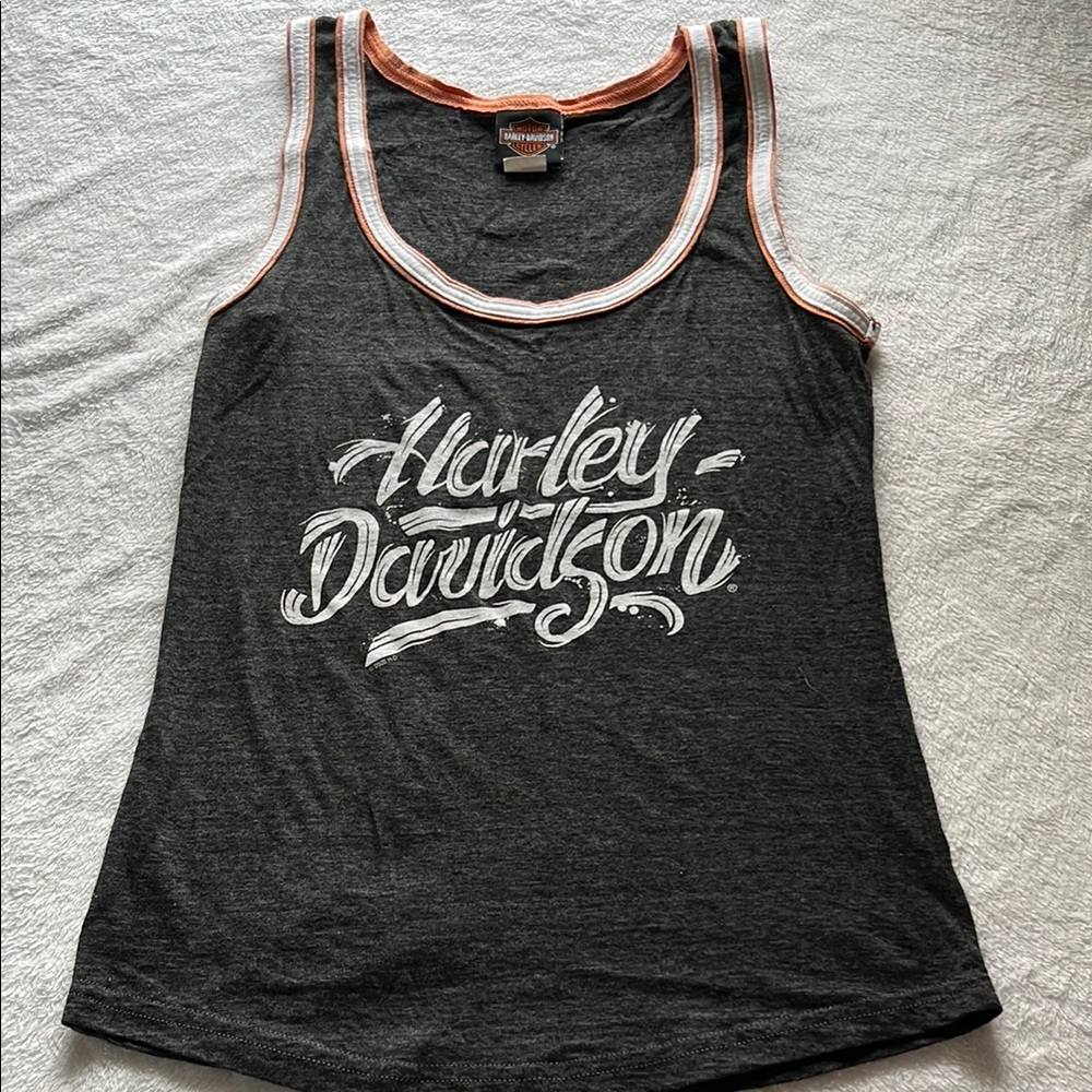 Harley-Davidson Dark Gray Tank Top